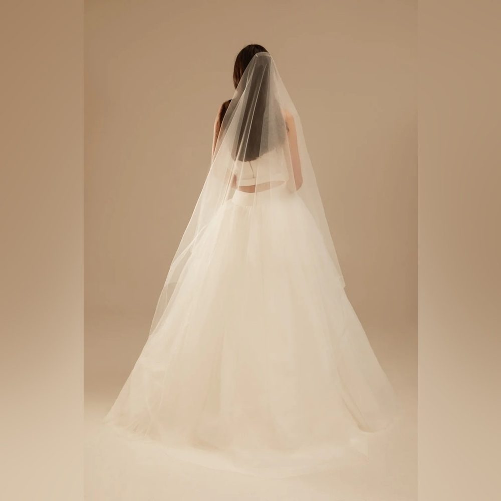 Chosen by Khya Cooper Veil in bright ivory